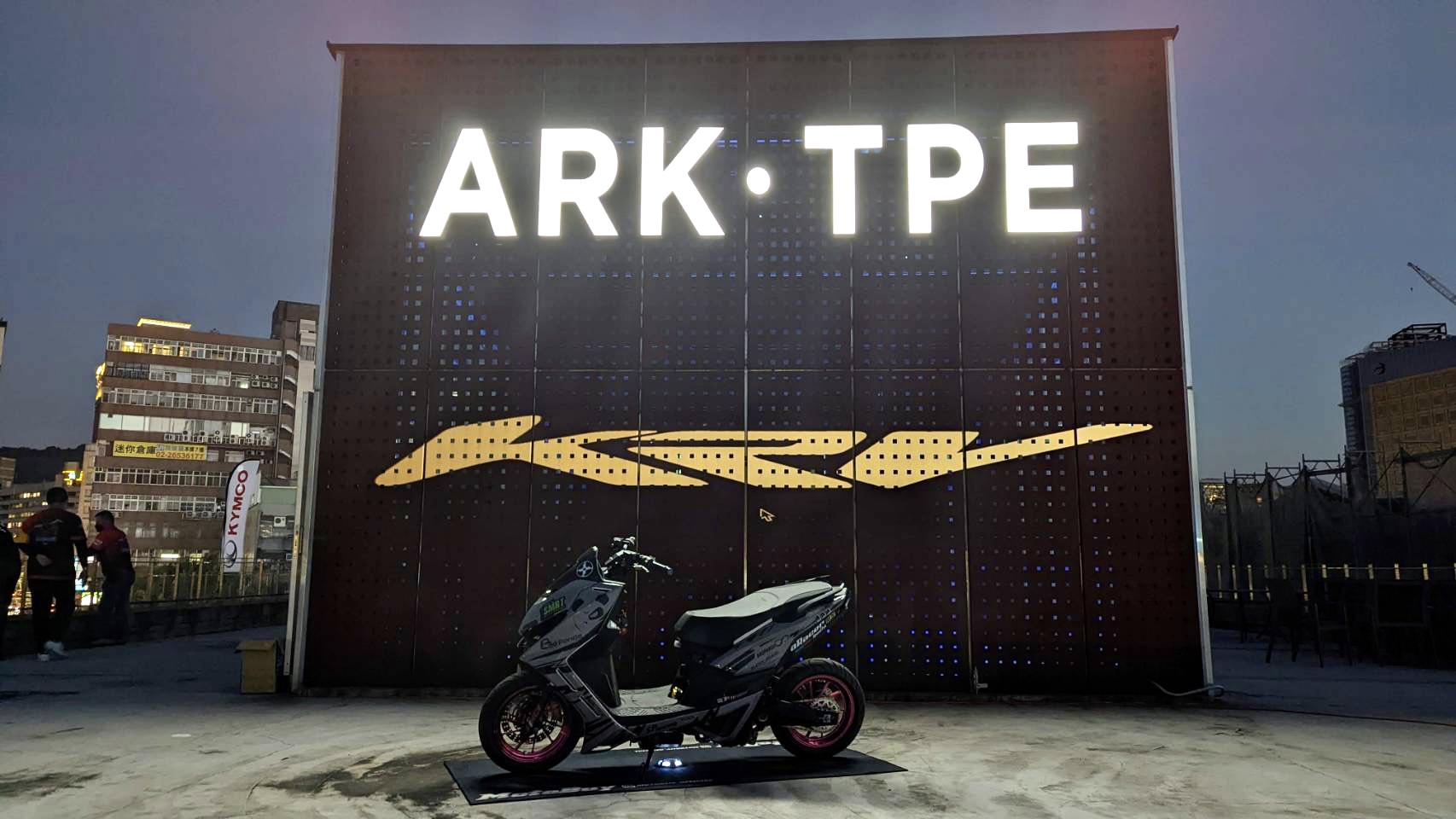 低調現身的鏈條版KRV雖然不是官方版本,但試水溫意味濃厚