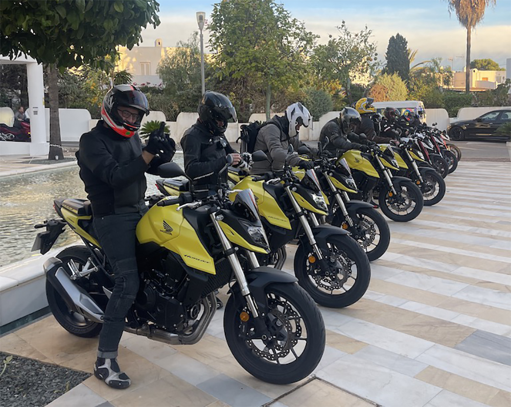 HONDA在歐洲搶先舉辦CB750 HORNET媒體試乘會