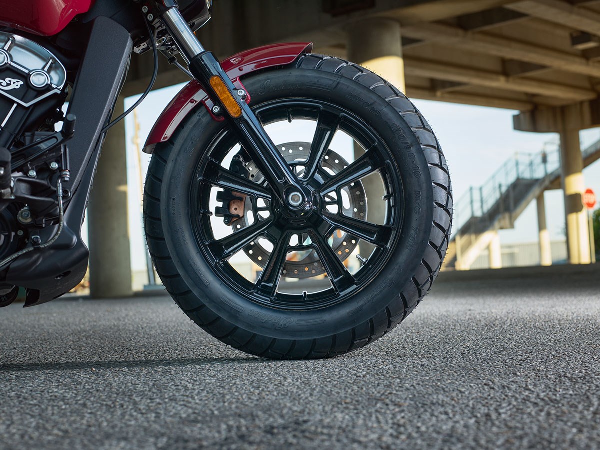 高扁平比的前後胎更適合Bobber 車型