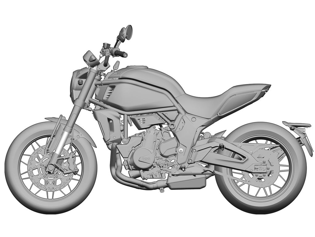 短尾的設計有幾分DUCATI Diavel的味道,整車的佈局則是給人Husqvarna Svartpilen的既視感