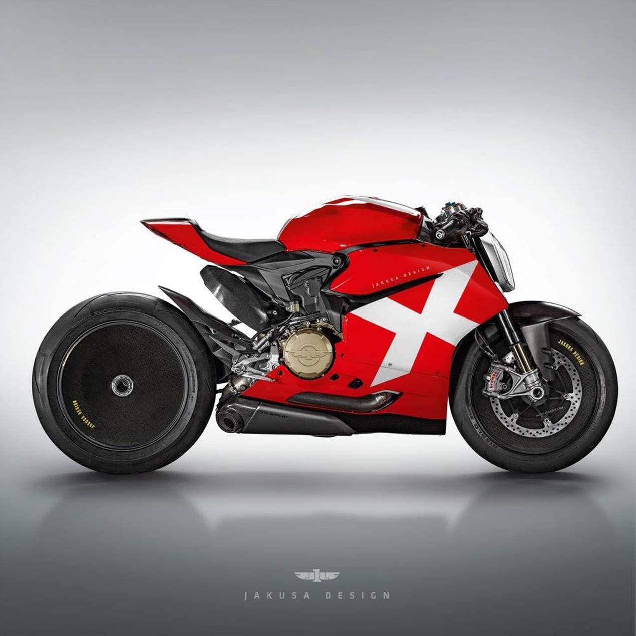 拆去Panigale 的頭罩,輪框改一改,成了我們還不知怎麼歸類的未來Street Fighter