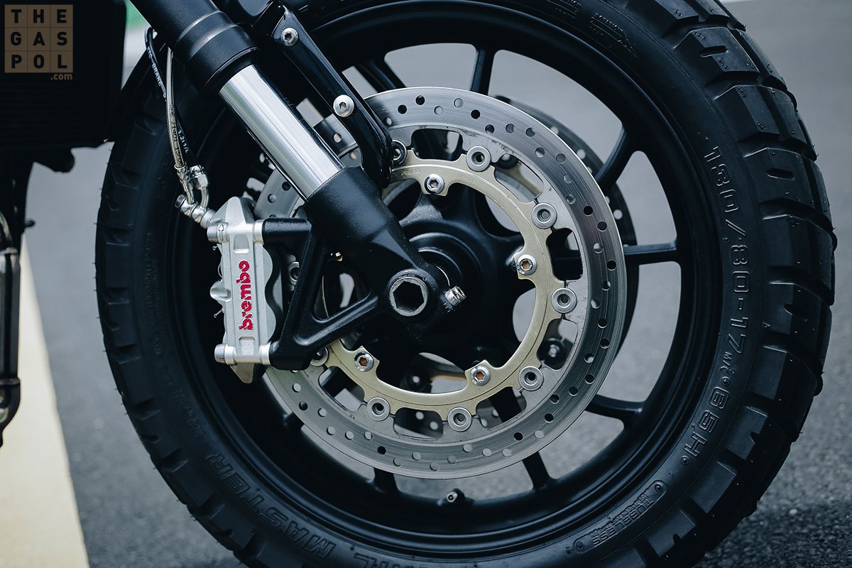 剎車當然也就順勢升級成輻射對四