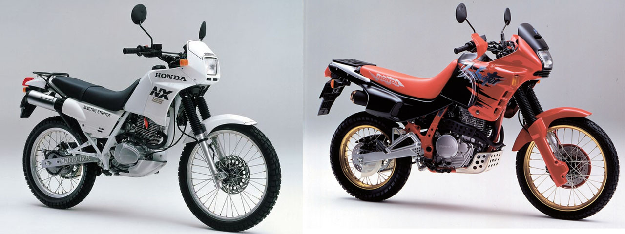 NX125和NX650兩用越野車