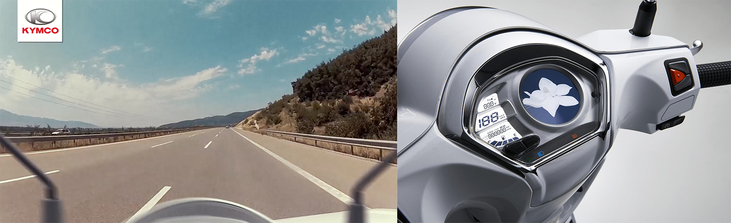 從預告片畫面可以看出這是一台歐風速可達，對比之後幾乎可以確定是目前歐洲販售的LIKE 125