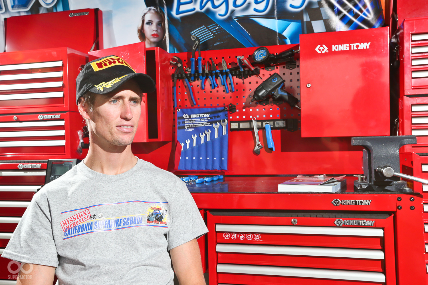 今年僅22歲的 Mike Jones 已經是澳洲ASBK冠軍車手,更於今年2016年兩度代班Avintia Ducati車隊上陣參加MotoGP賽事