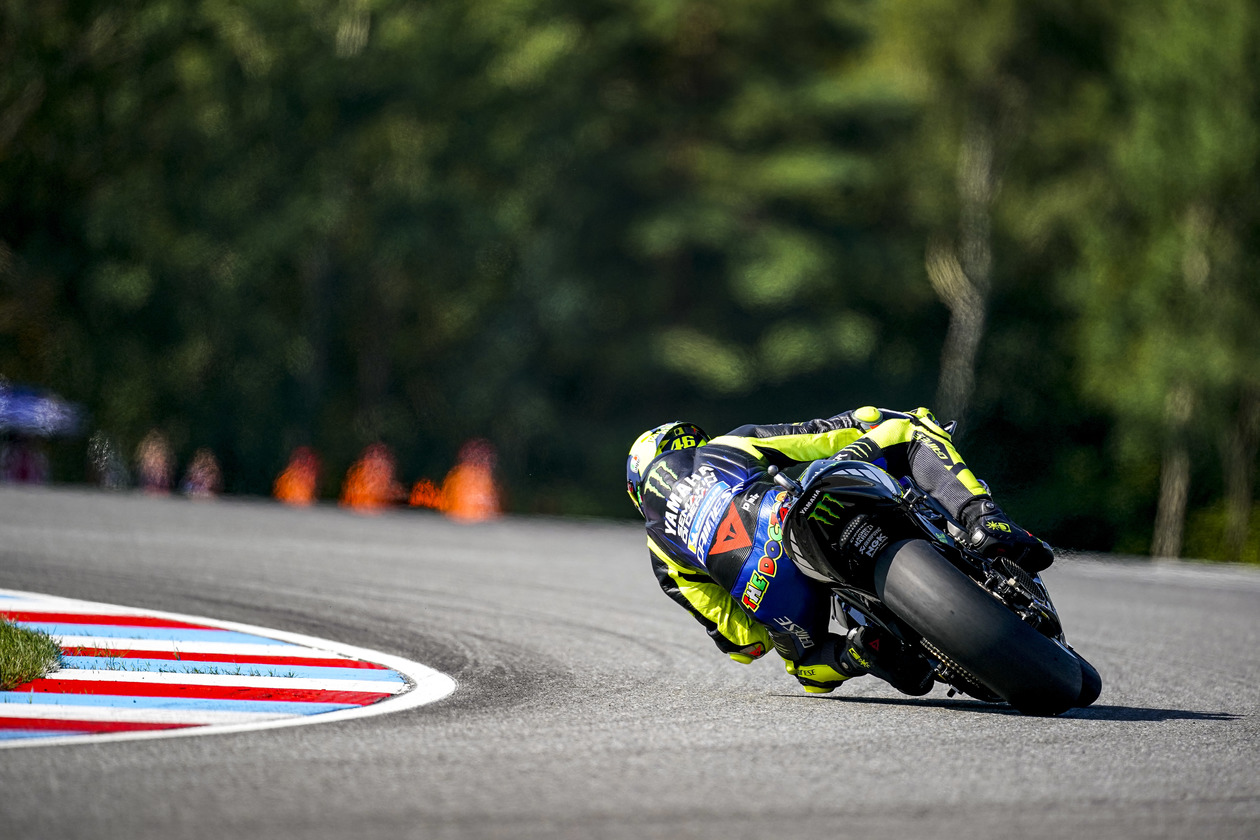 Rossi在Brno賽道上認為賽車表現並不是太差