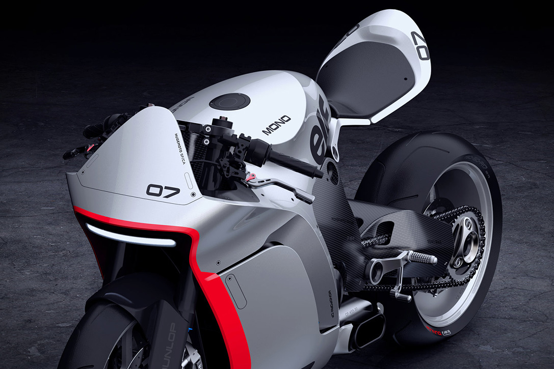 平整的整流罩與LED大燈,展現簡約的科技感