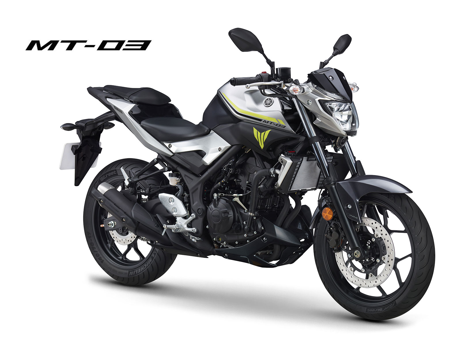2017 YAMAHA MT-03 銀色