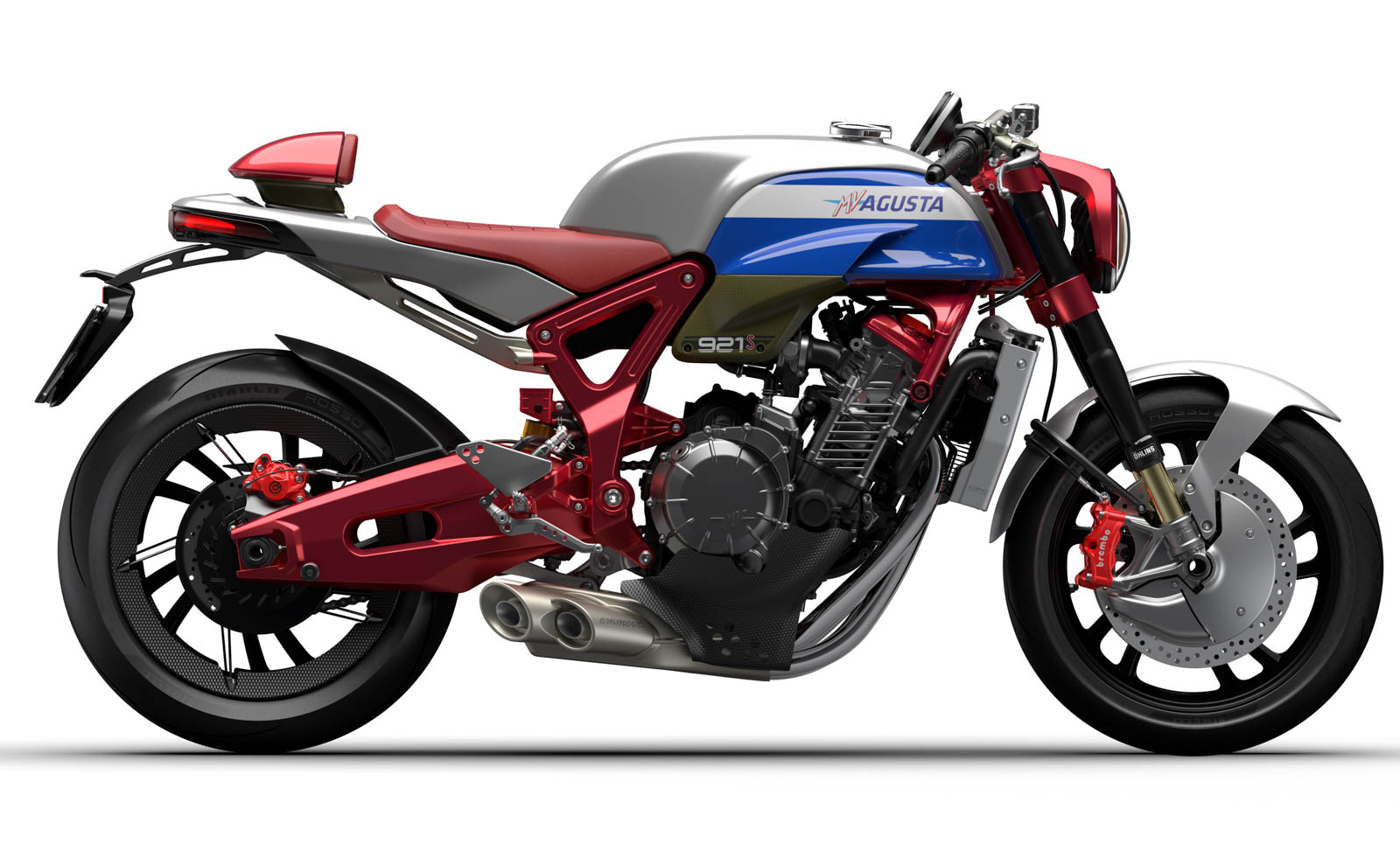 硬體部分用上Öhlins、Brembo的頂級好料