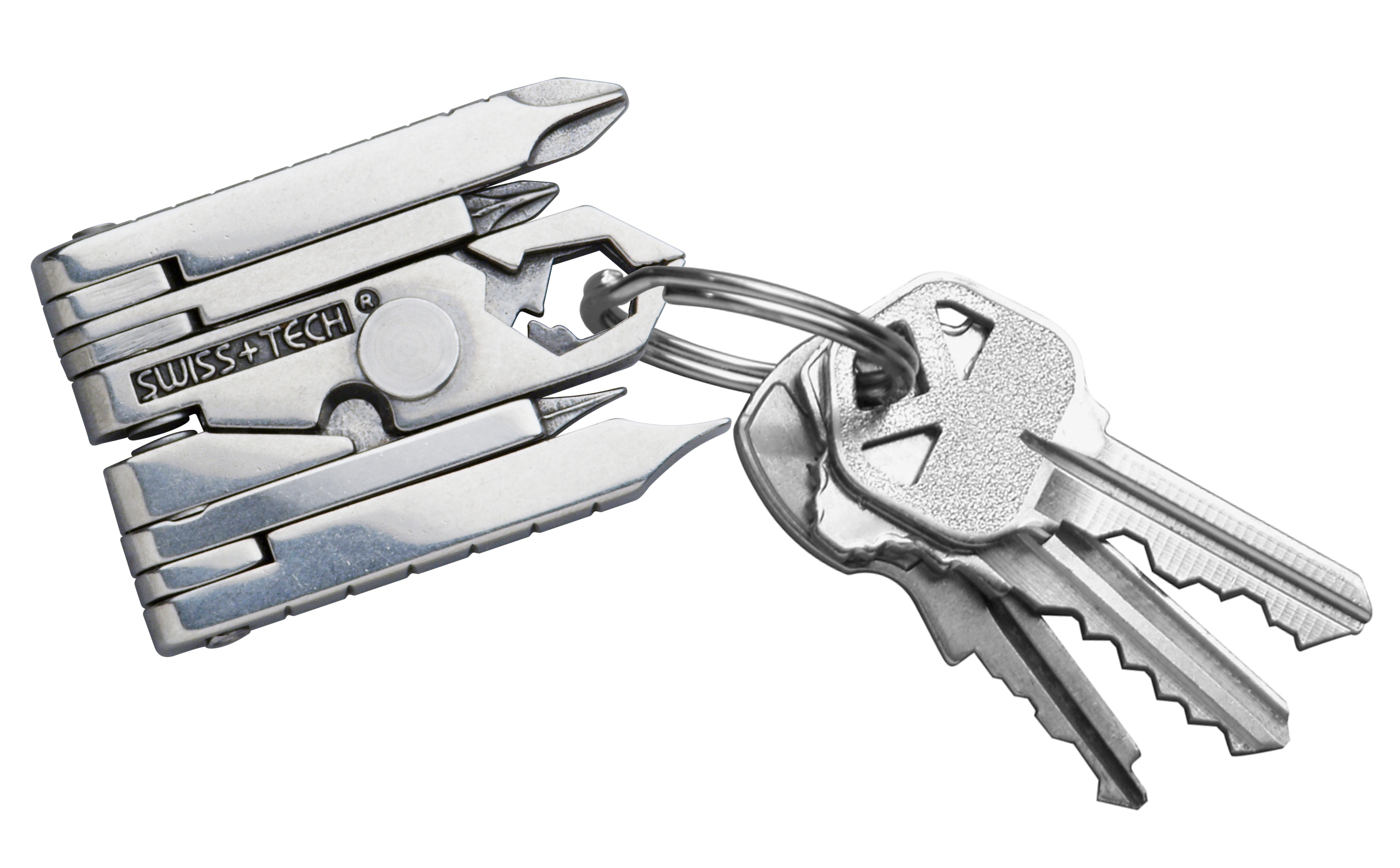 收納後的老虎鉗搖身一變成為鑰匙圈