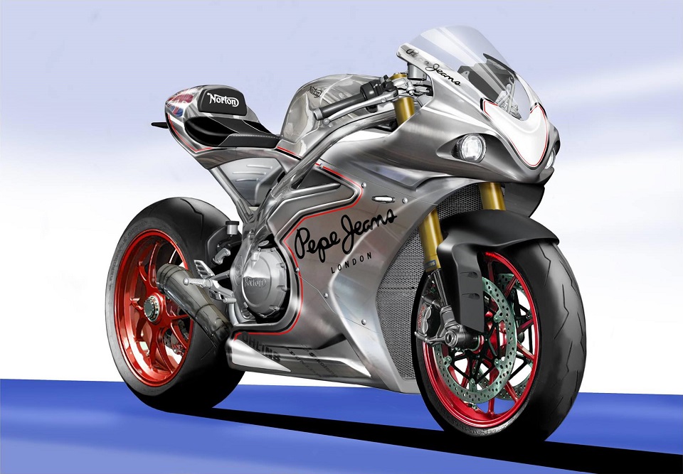 目前Norton僅公布這張手繪外觀圖,其餘資要等11月英國NEC Motorcycle Live show新車發表會公布