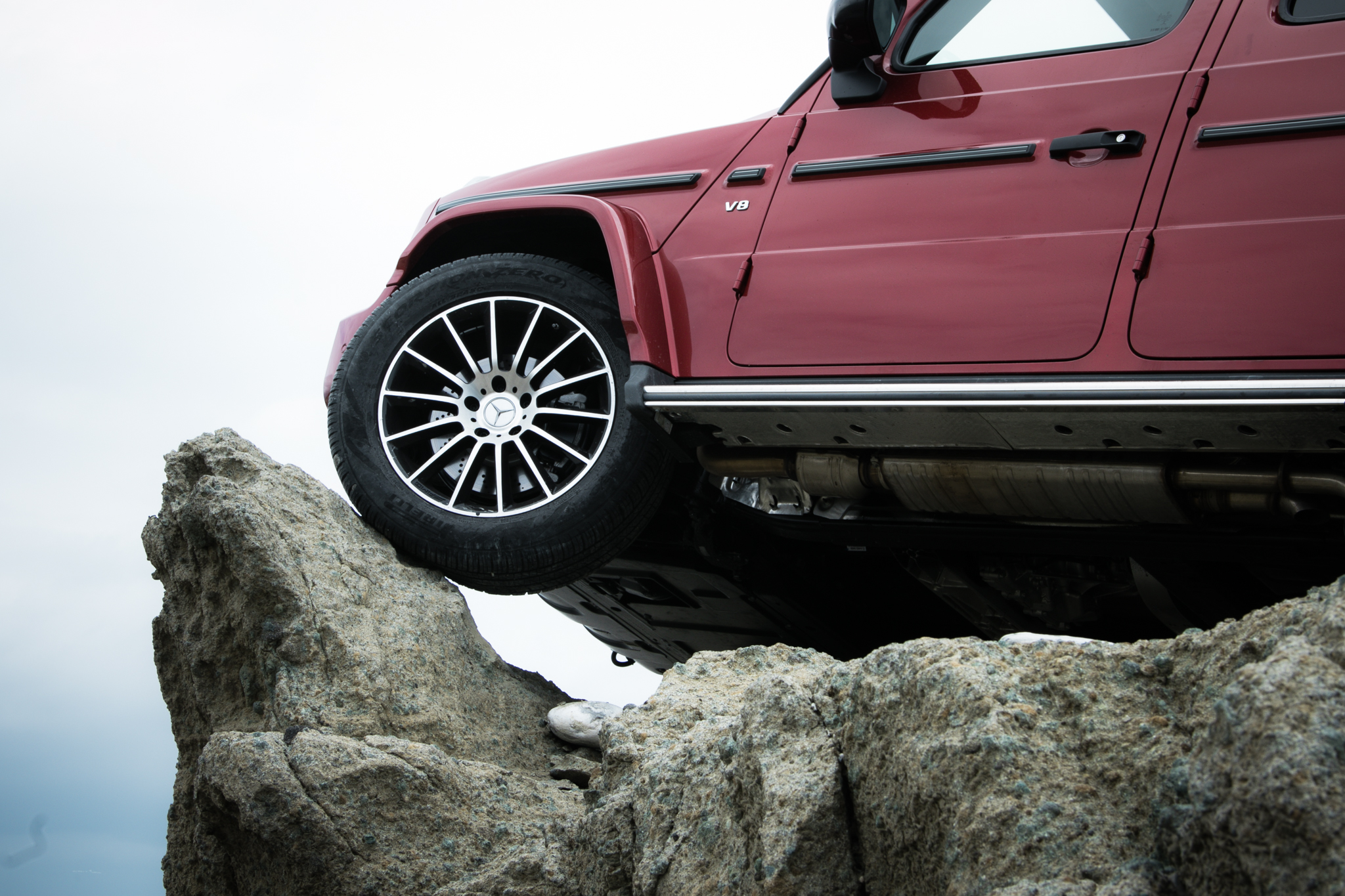 G-Class在質感全面提升的前提下，也絲毫沒有犧牲越野性能