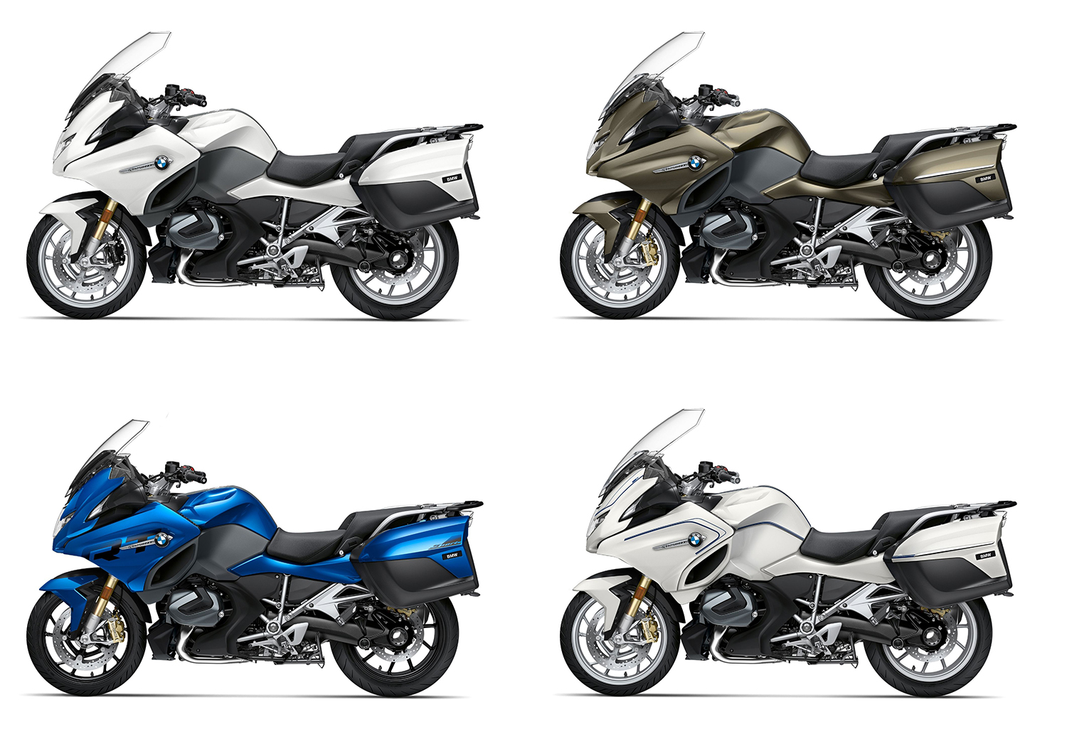2021年式R 1250 RT有四種車色可選,Style Sport是唯一使用短風鏡設計的車色