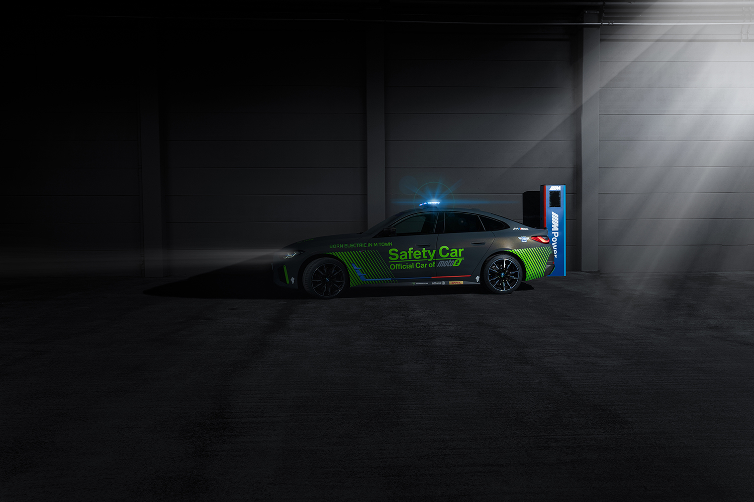 MotoE電動機車賽事獲得BMW的全新i4 M50安全車贊助