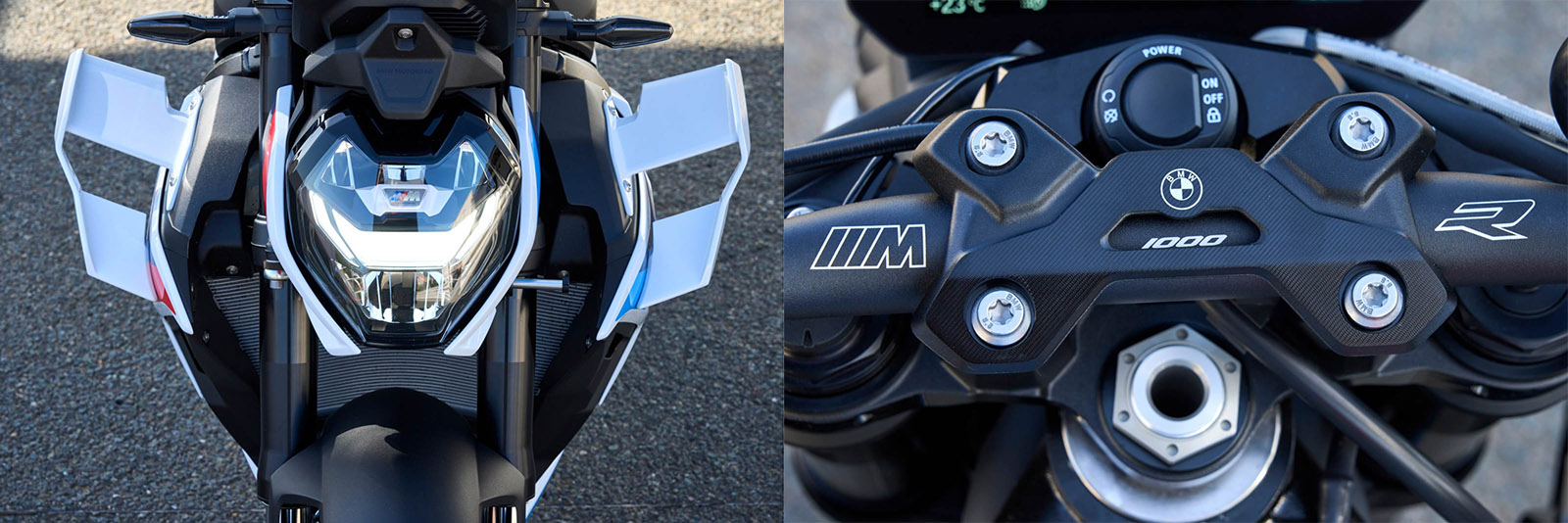 超浮誇空力套件；三角台上有雷射雕刻點綴