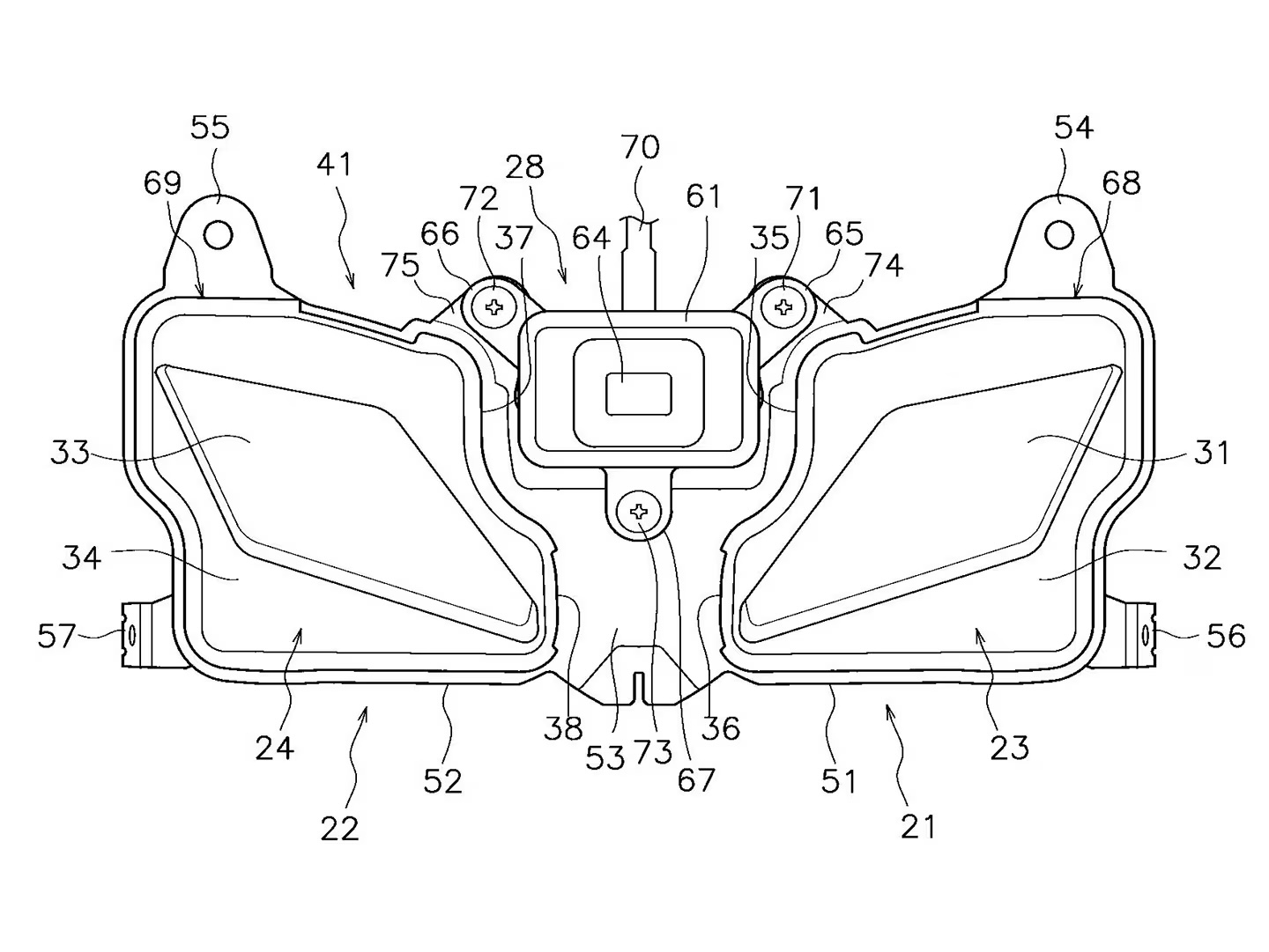 攝影機計畫安裝在車頭大燈中央