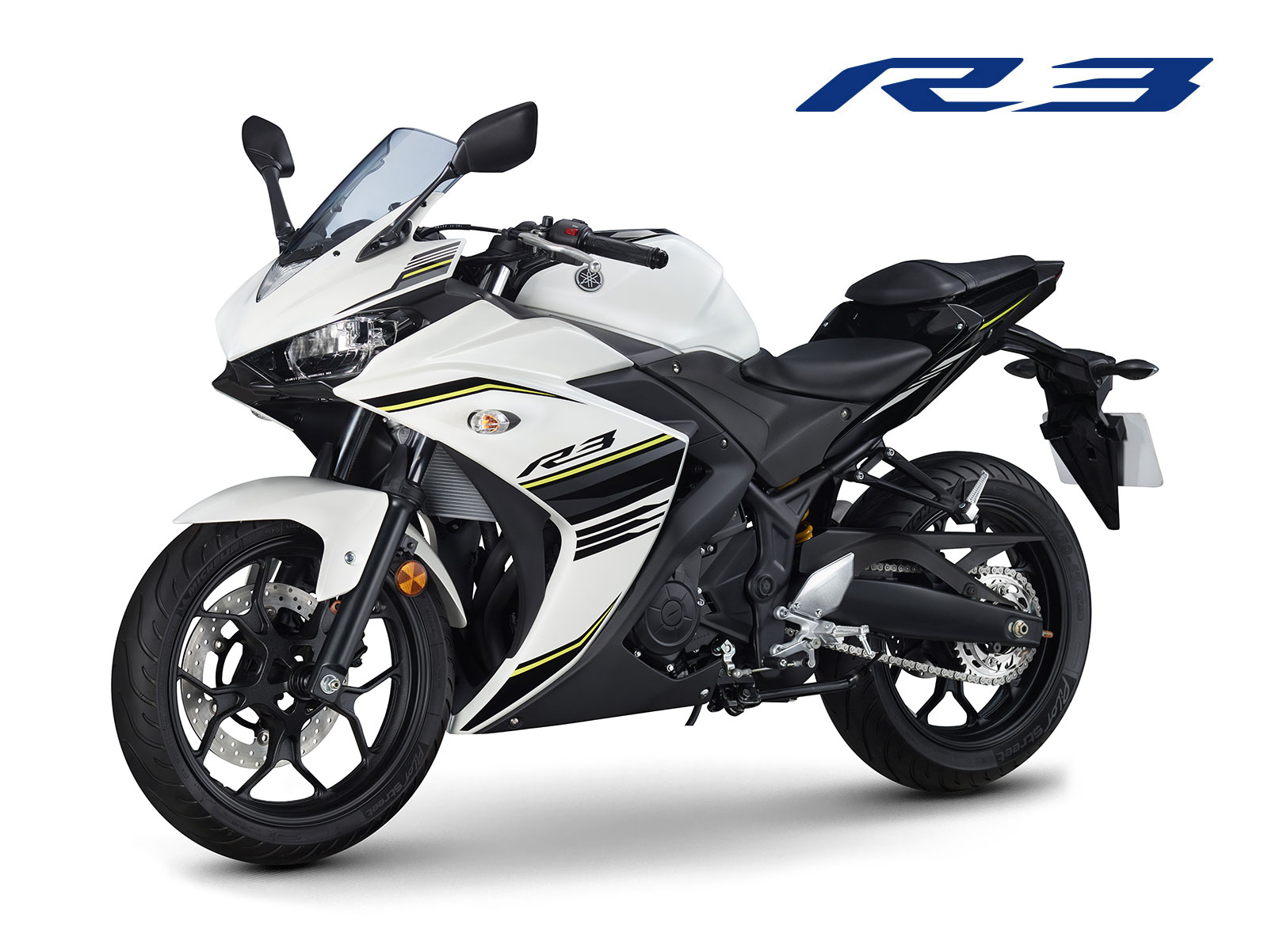 2017 YAMAHA YZF-R3白色