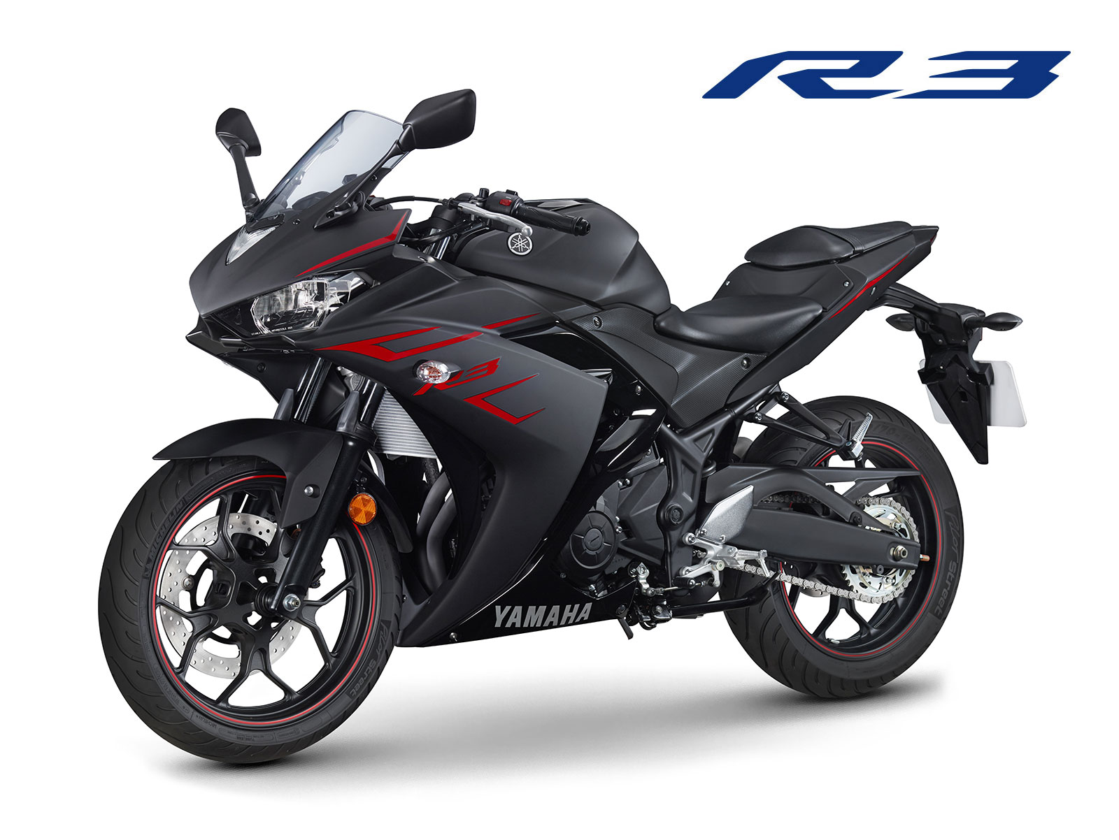 2017 YAMAHA YZF-R3深灰色