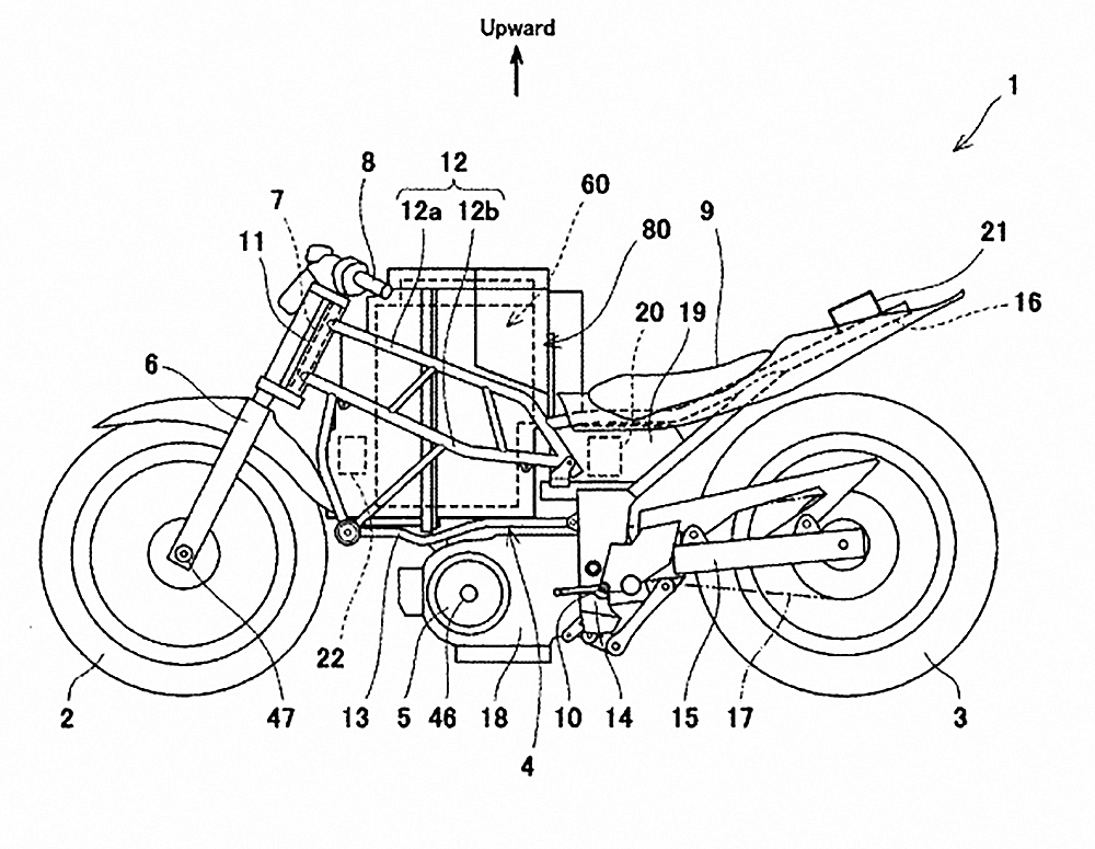 KAWASAKI 電能回收專利讓電動車構想曝光