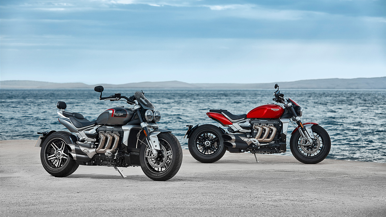 Triumph Rocket 3分為R版/GT版