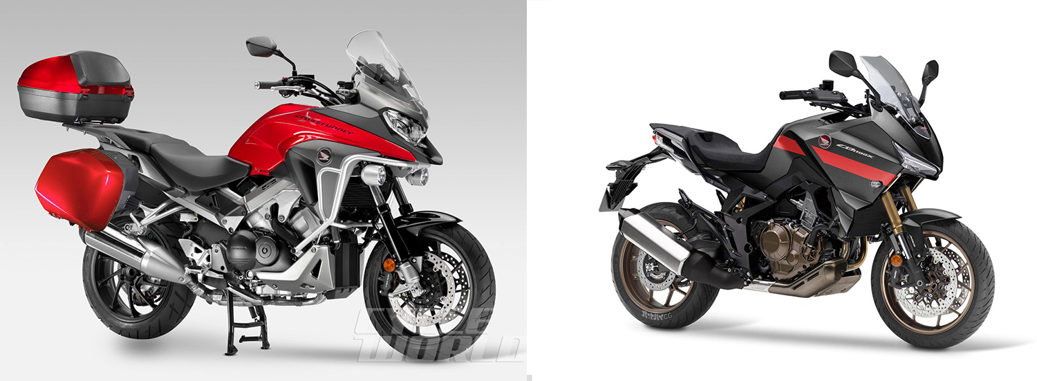根據專利文件上的數字,NT1100車身尺碼和VFR800X相當接近