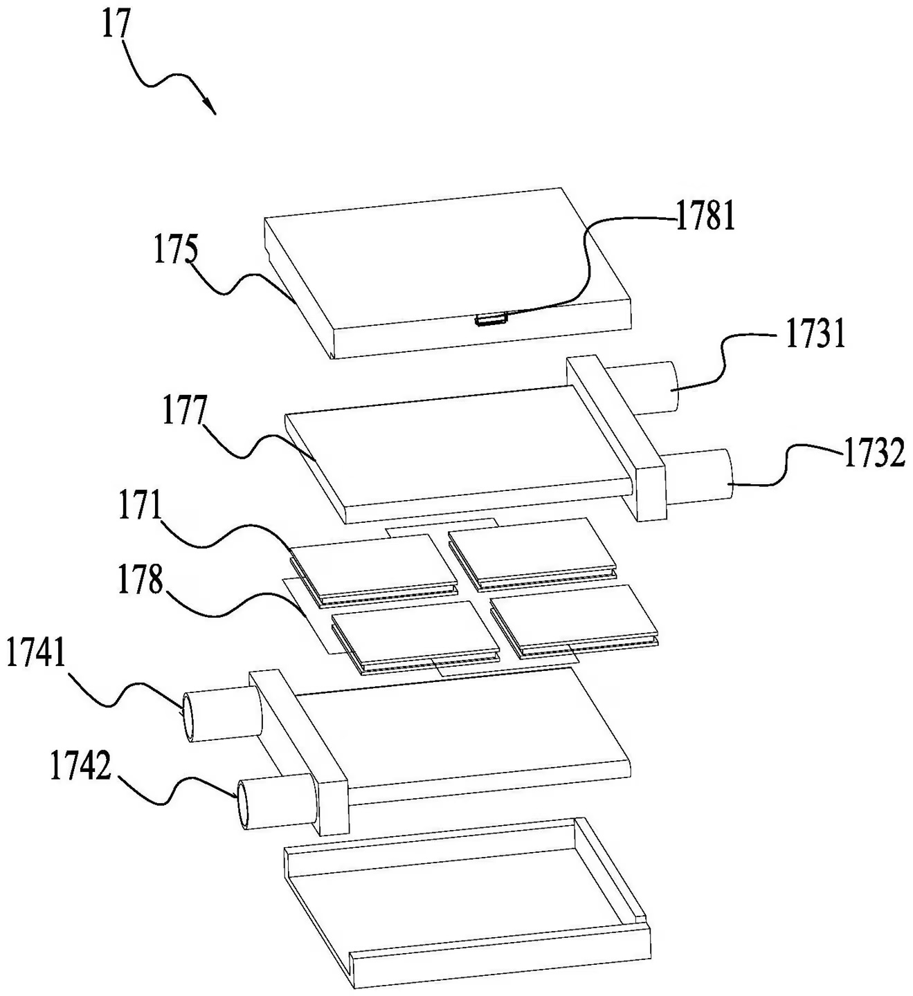 編號178的Peltier 熱電元件串聯兩路冷卻系統