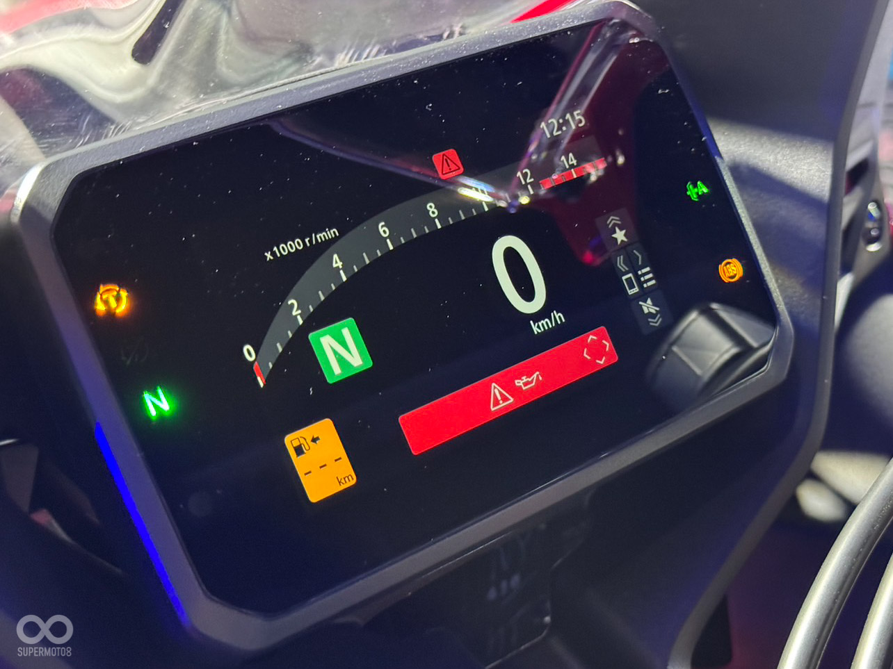 CB/CBR換上全新TFT儀表大幅提升科技感