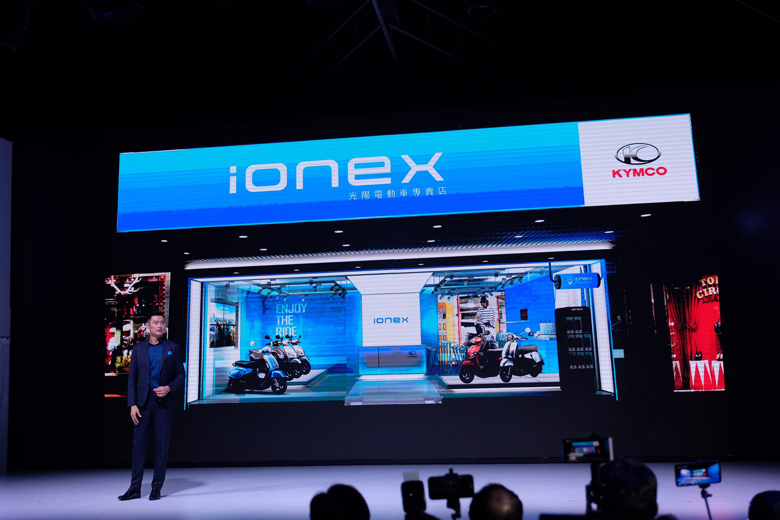 KYMCO也配合政府轉型,將推出電動車認證店和電動車專賣店