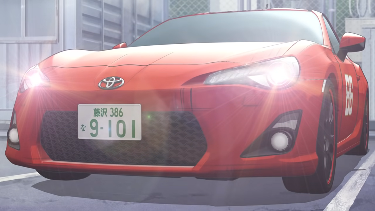 拓海徒弟片桐夏向駕駛著Toyota GT86傳承意味濃厚,究竟是否能再創86傳奇經典呢?