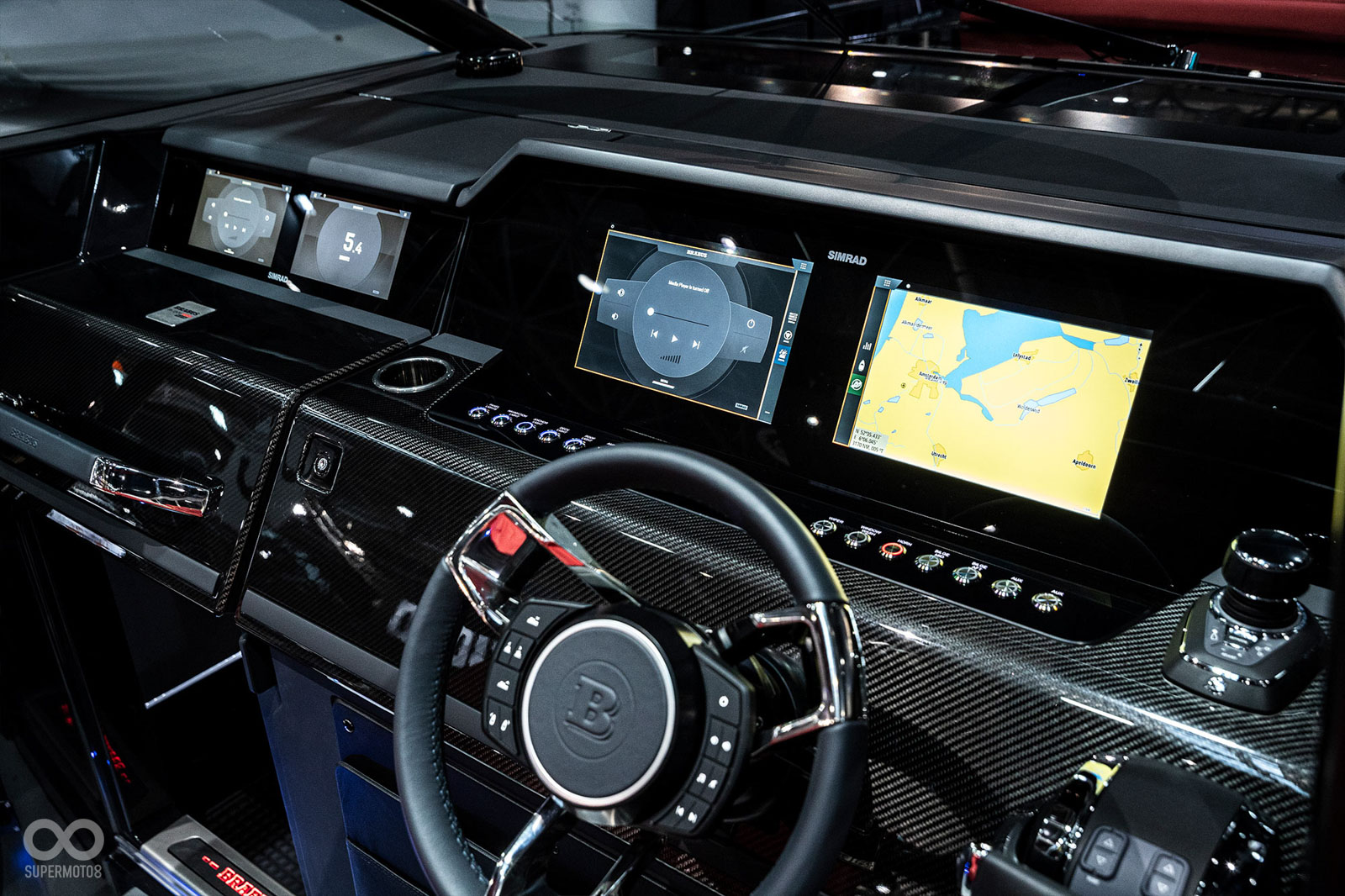 BRABUS SHADOW 900依舊保有該品牌一貫的高級感