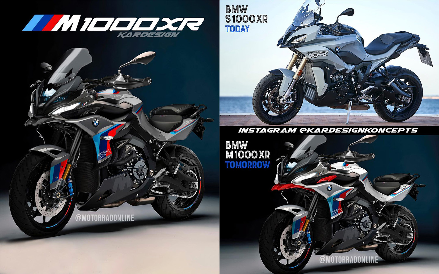 M 1000 XR透過側殼、下導流等細節的修改,展現出更戰鬥的風格
