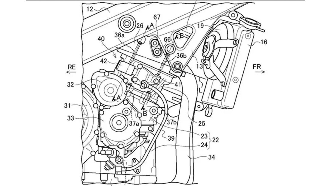 外媒發現SUZUKI HAYABUSA新專利圖