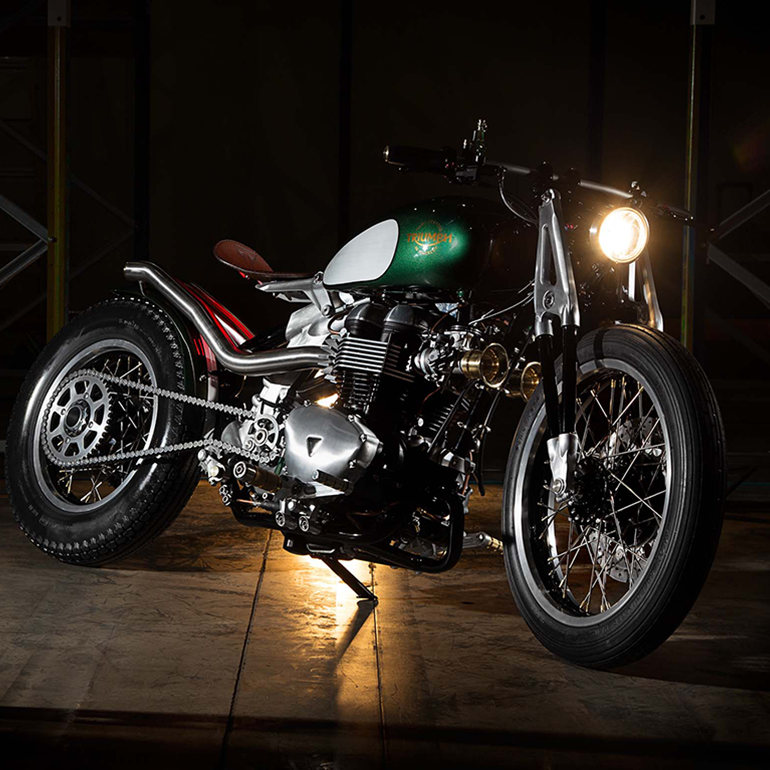 2014年，Triumph就曾使用TFC推出概念車