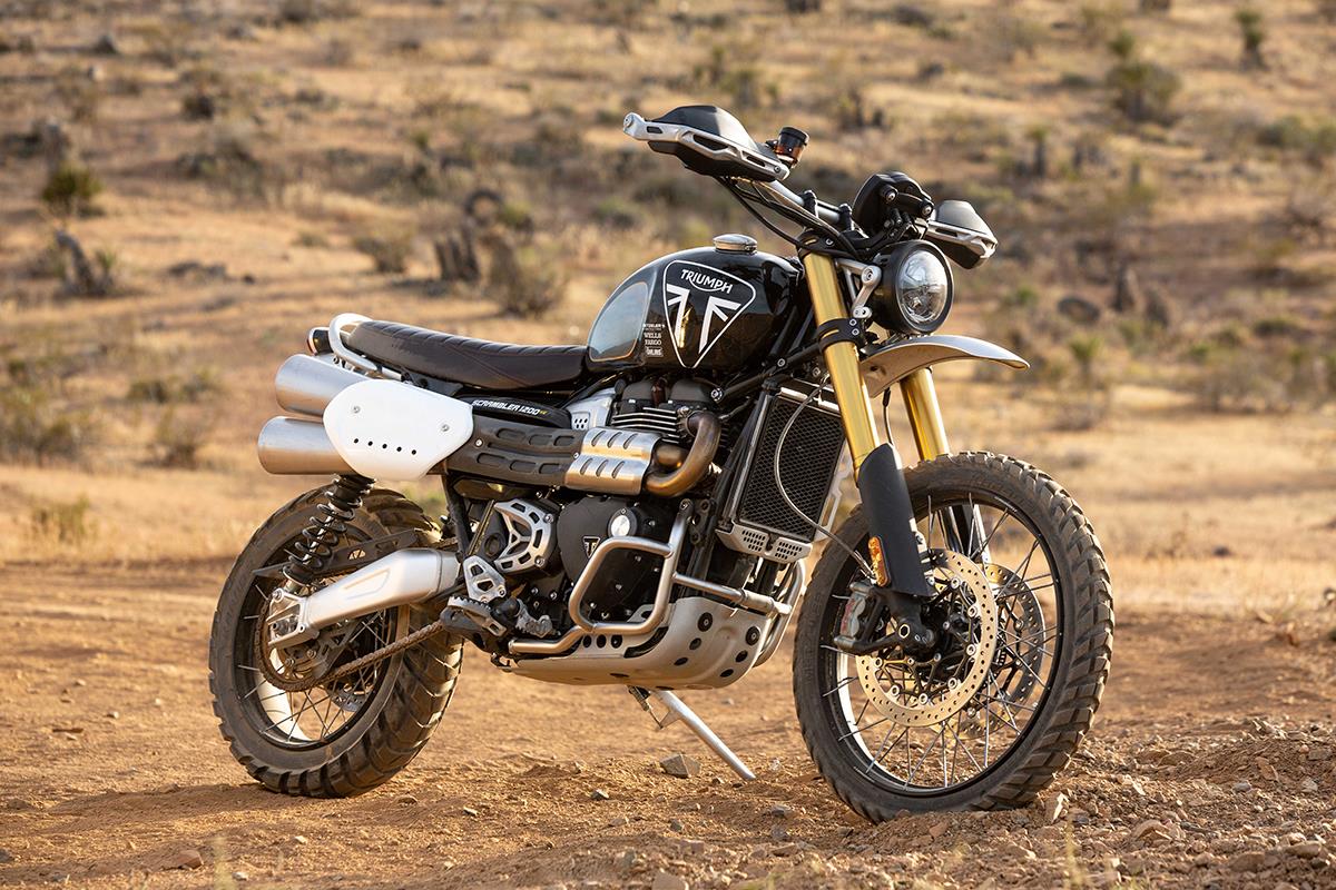 TRIUMPH前幾年用SCRAMBLER 1200參加Mexican 1000拉力賽,並取得驚人的成績