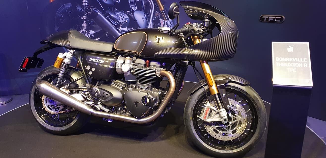 Triumph預計將在明年一月底發表的Thruxton R TFC