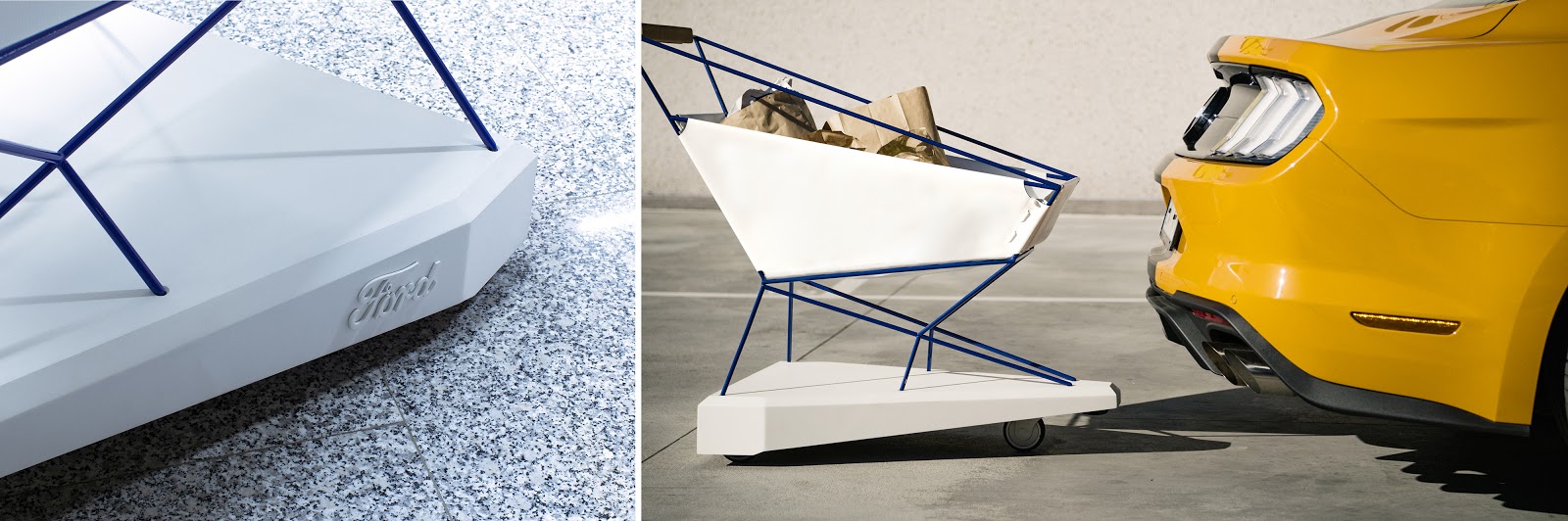 除了避免撞到人，也可以在停車場避免不受控的手推車撞到你的愛車