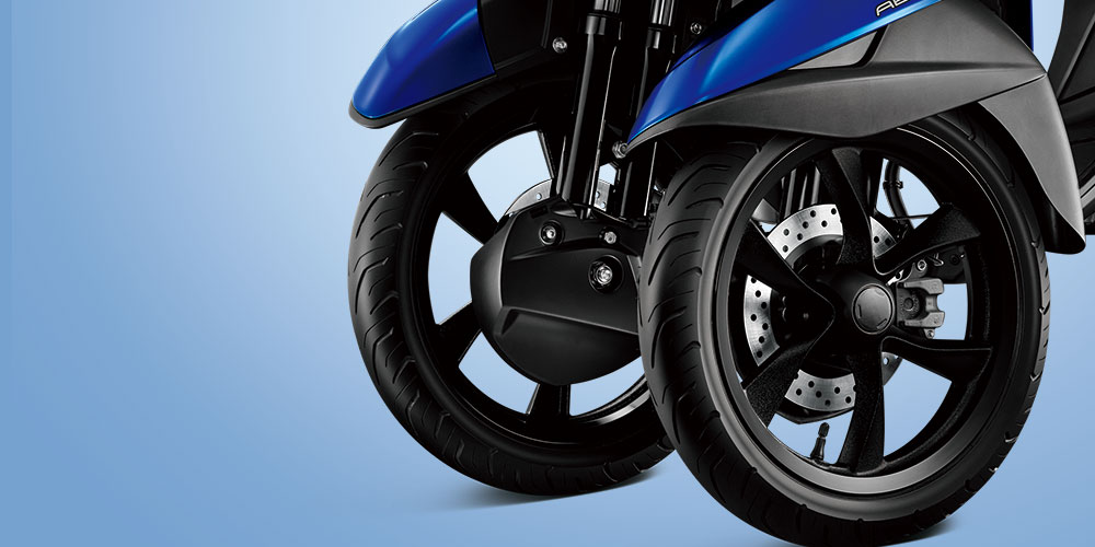 獨特的前雙輪設計，且前後皆為碟煞