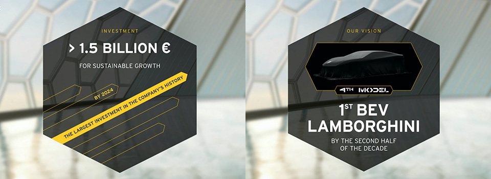 Lamborghini投資15億歐元為轉型電動化鋪路，也將推出首款純電車型