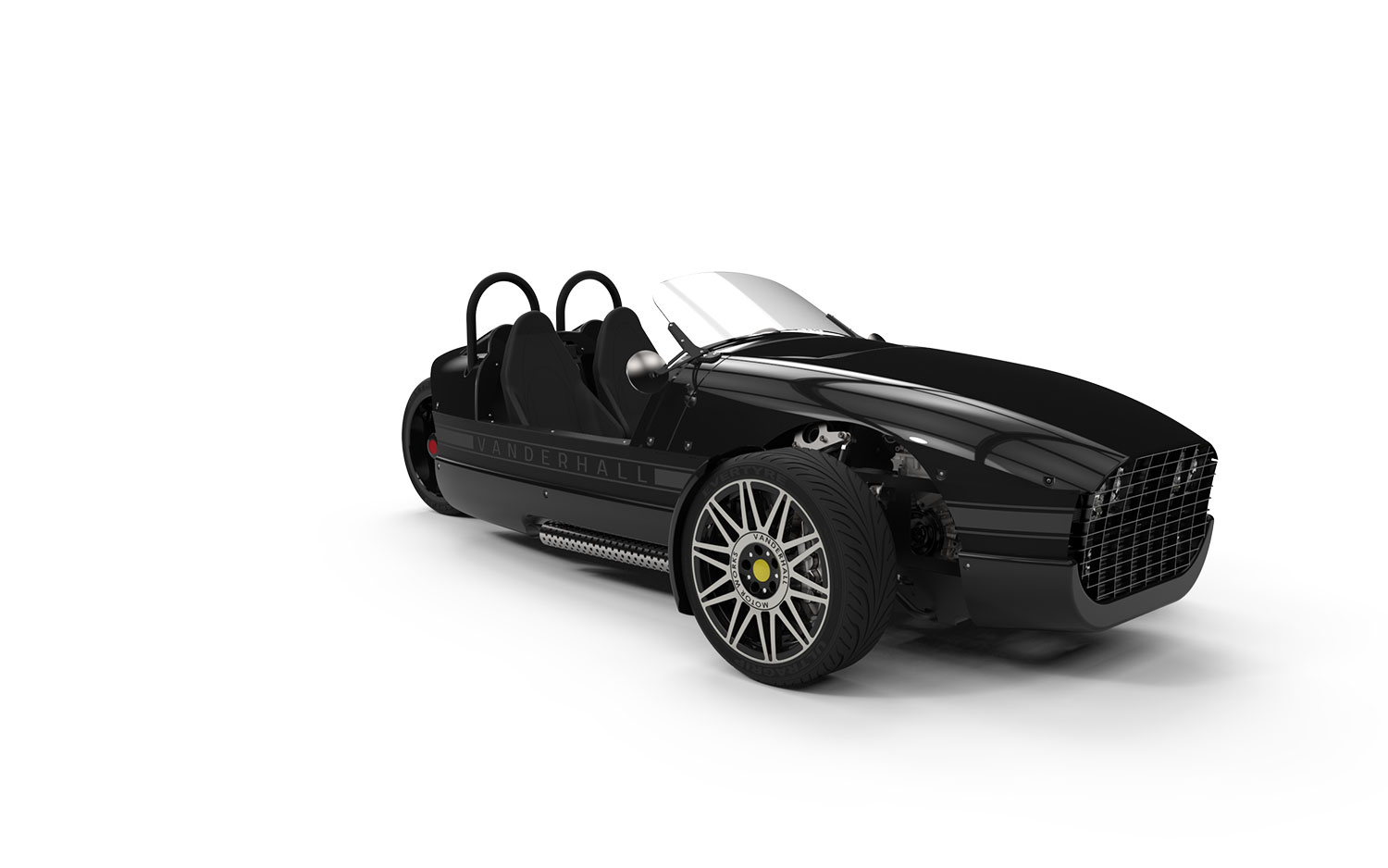 Can-Am Spyder前輪的雙A臂懸吊設計,在過彎時能保持最佳的接地面積,不論抓地力與操控都有很好的表現