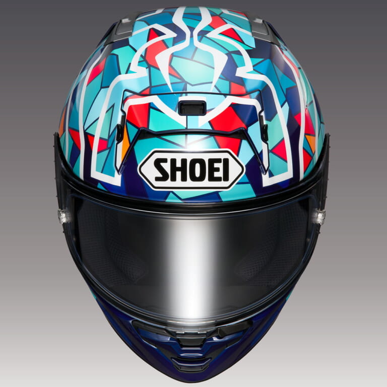 SHOEI X-Fifteen 作為Marc Marquez在MotoGP賽場上的配戴帽款，有著相當出色的空氣力學表現！