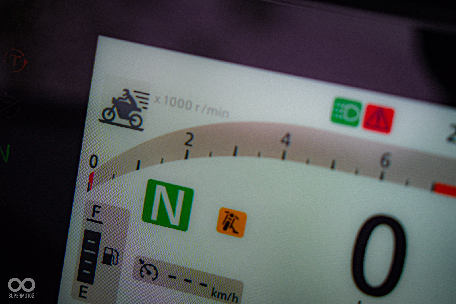 左上角的圖示加入細節,更快速辨別騎乘模式差異