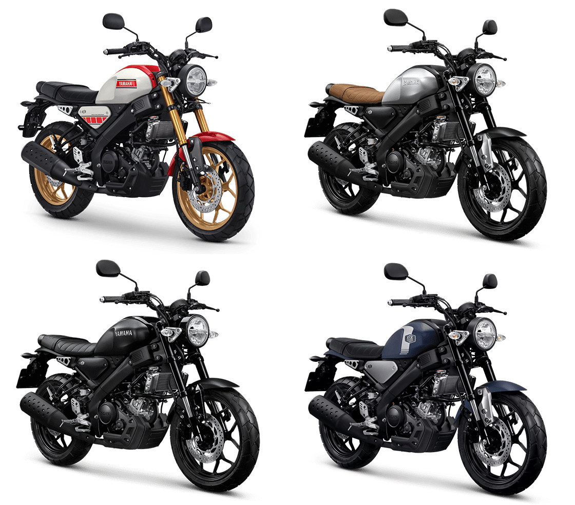 除了WGP 60th紀念塗裝之外,XSR155還有其餘三款車色