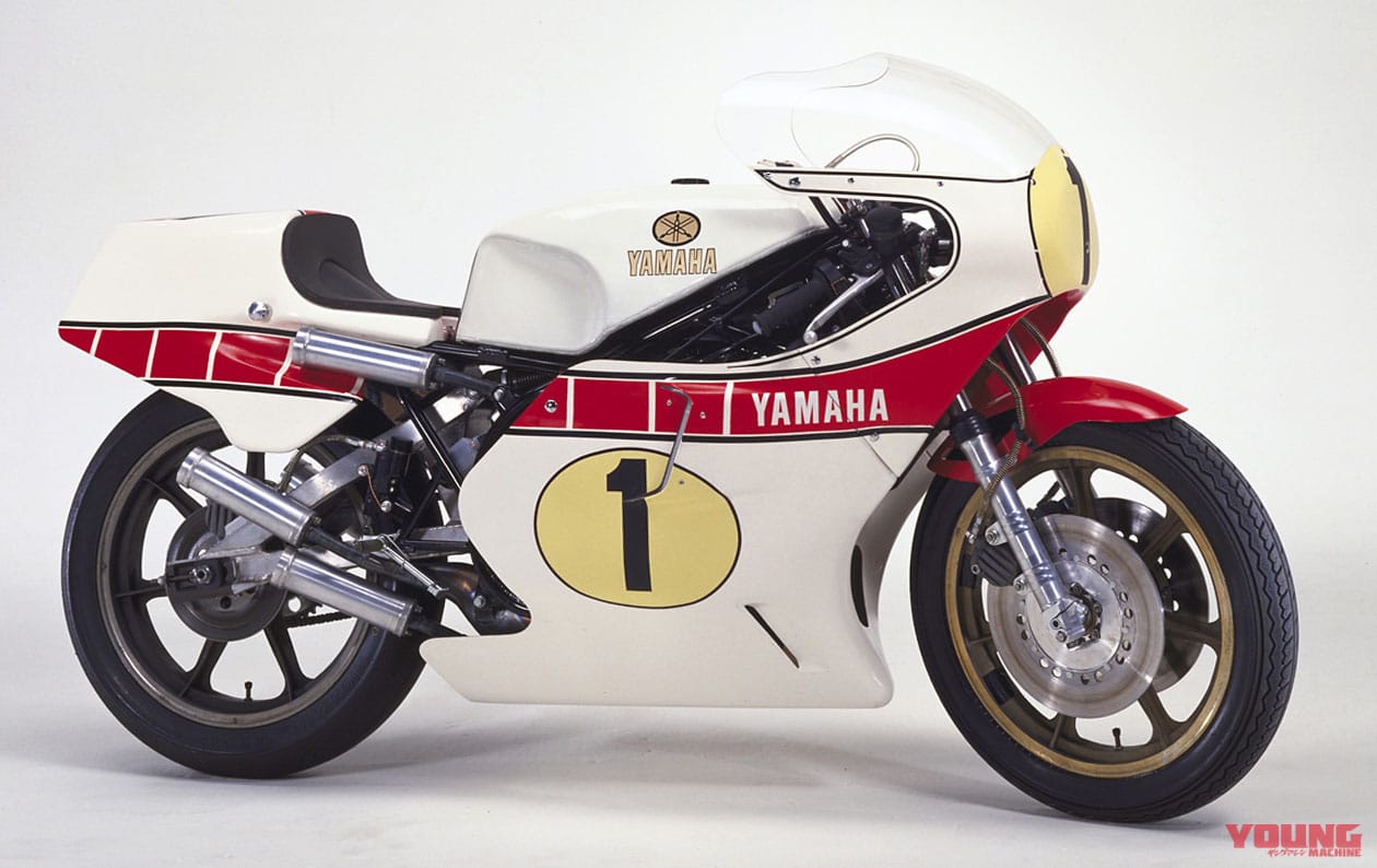 1978出戰WGP的YAMAHA YZR500(0W35K)就是採用這個經典的賽車塗裝