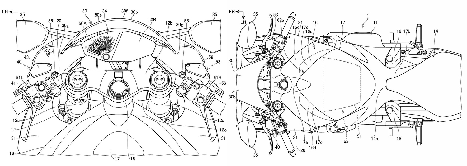 專利圖上也能看到座艙內佈局；其餘硬體部分和現行款配備差異不大