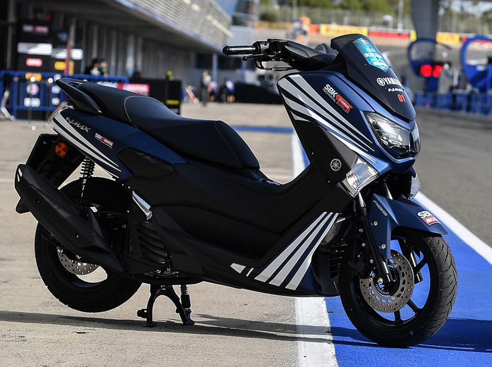 作為工作人員通勤使用的NMAX 155 將擁有 WSBK 指定塗裝