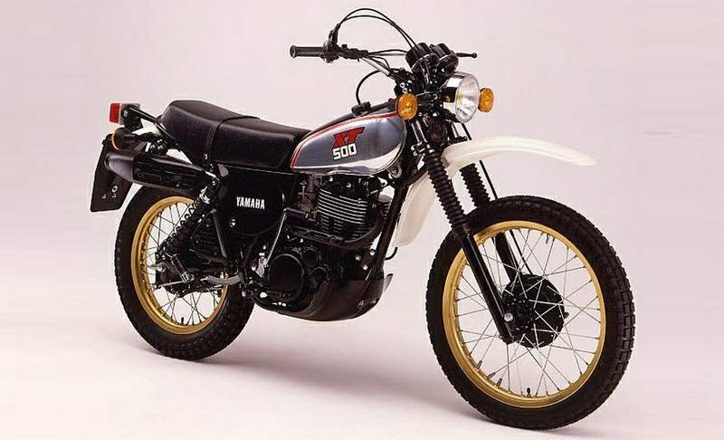 Yamaha XT 500在過去以車身輕、可靠出名