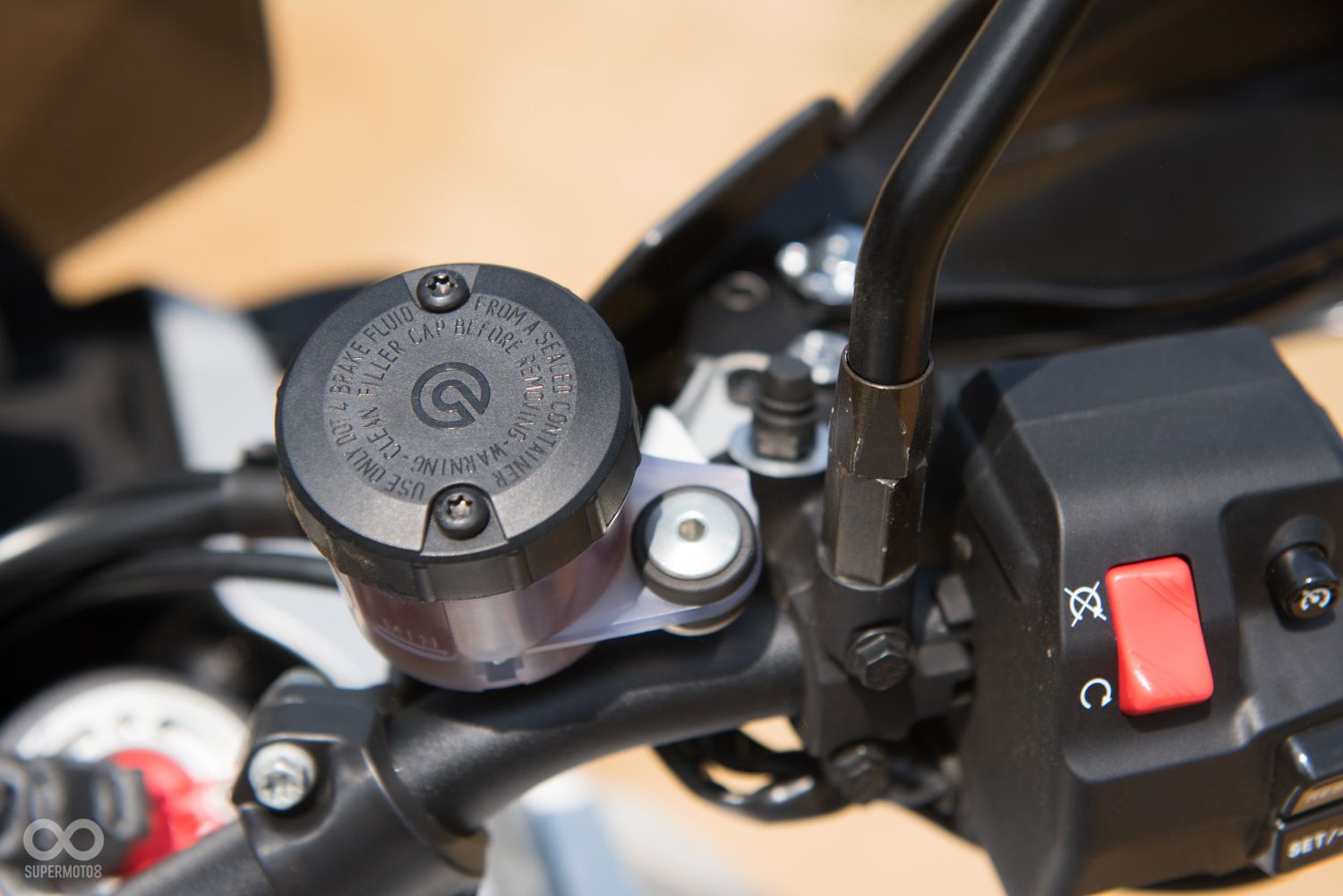 1290 Super Adventure除了煞車之外,總泵也同為Brembo所生產