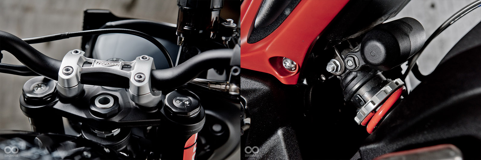 懸吊也一樣,外表低調,性能卻極其強悍,前後皆是SHOWA的全可調避震