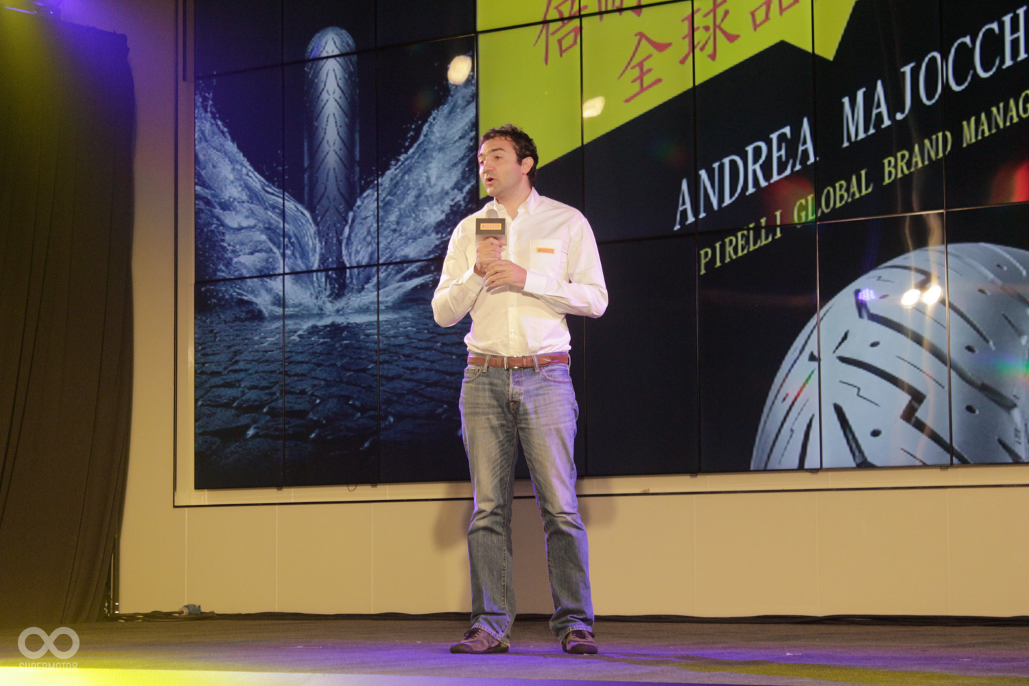 PIRELLI全球品牌經理Andrea Majocchi