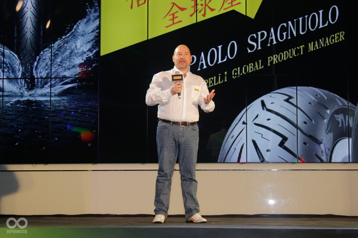 PIRELLI全球產品經理Paolo Spagnuolo